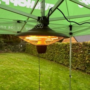 Heater partytent